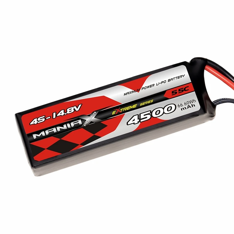 ManiaX 4S-14.8V 4500mAh 55C Lipo Battery